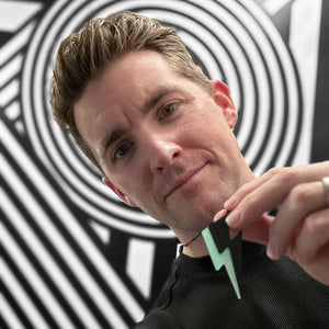 Bolt Pendant | Seafoam Vinyl